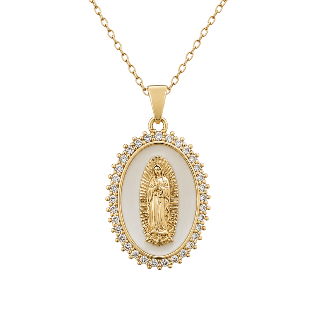 Medalla de la Virgen | Collar de Fe