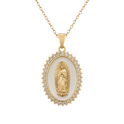 Medalla de la Virgen | Collar de Fe