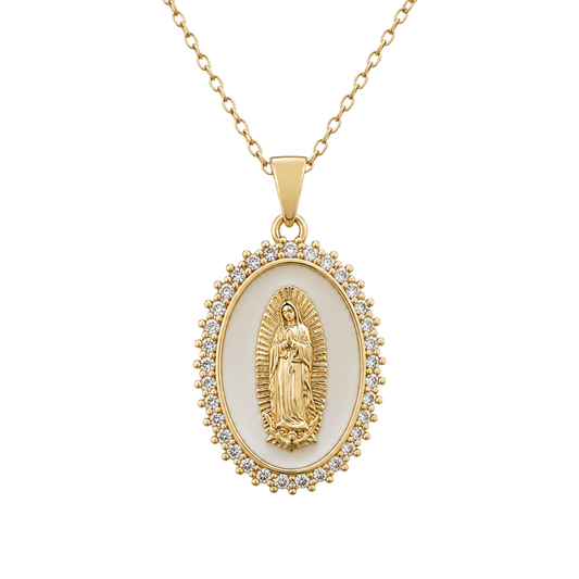 Medalla de la Virgen | Collar de Fe