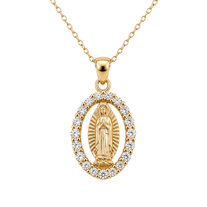 Medalla de la Virgen | Collar de Fe